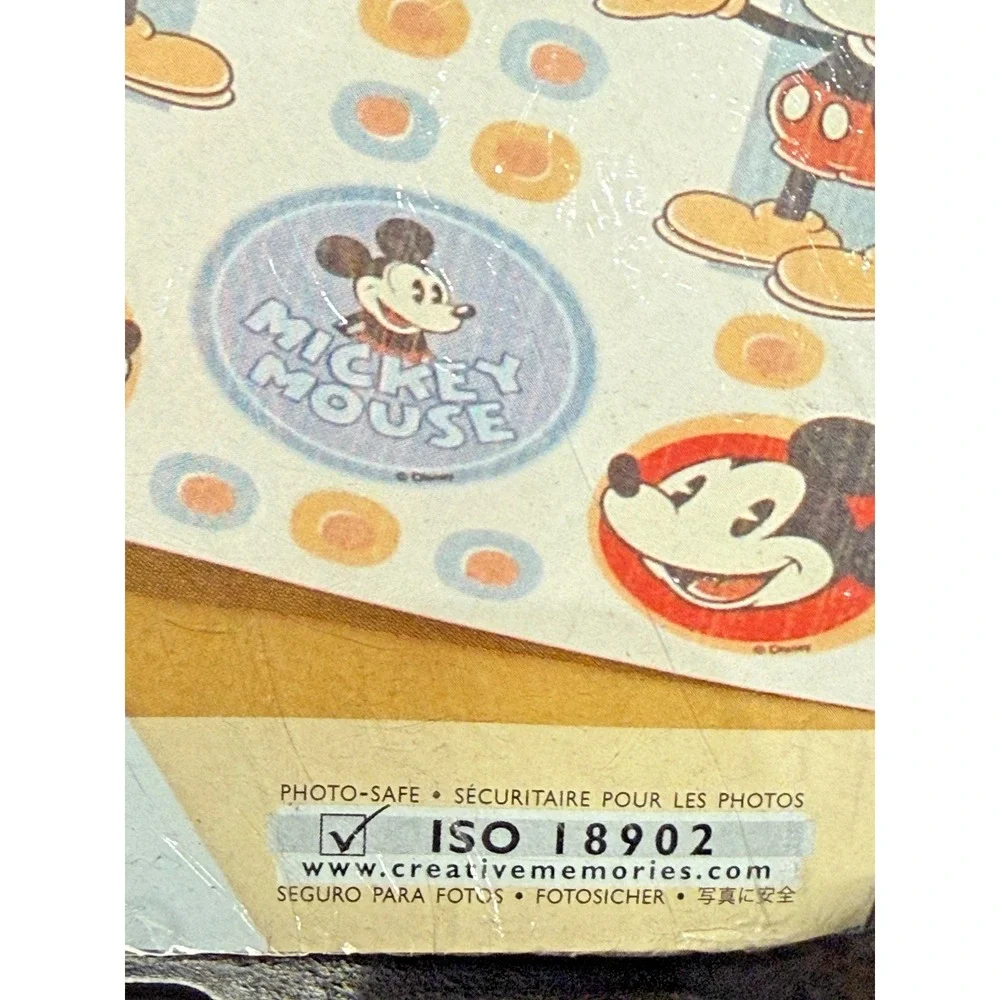 Lot Disney Mickey Mouse Classics Scrapbook Kit Creative Memories 2006 Sealed
